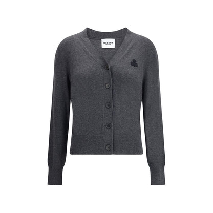 Marant Etoile Gray Cotton Cardigan