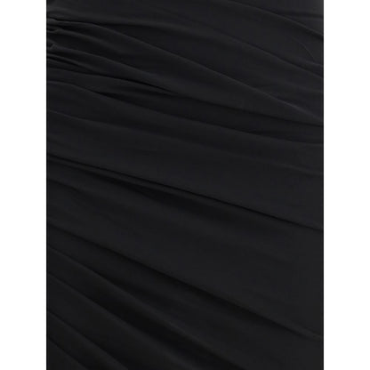 Jacquemus Black Acetate Casual Dress