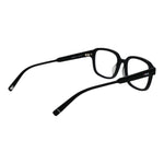 Fila Black Men Glasses Frame in full-rim square style with acetate material, demo lenses, and branded case, size 51-17-140.