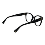 Longchamp Black Women Glasses Frame in full-rim acetate, size 52-17-140, with demo lenses. Includes branded case.