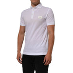 Dolce & Gabbana White Collared Short Sleeves Polo Men T-shirt