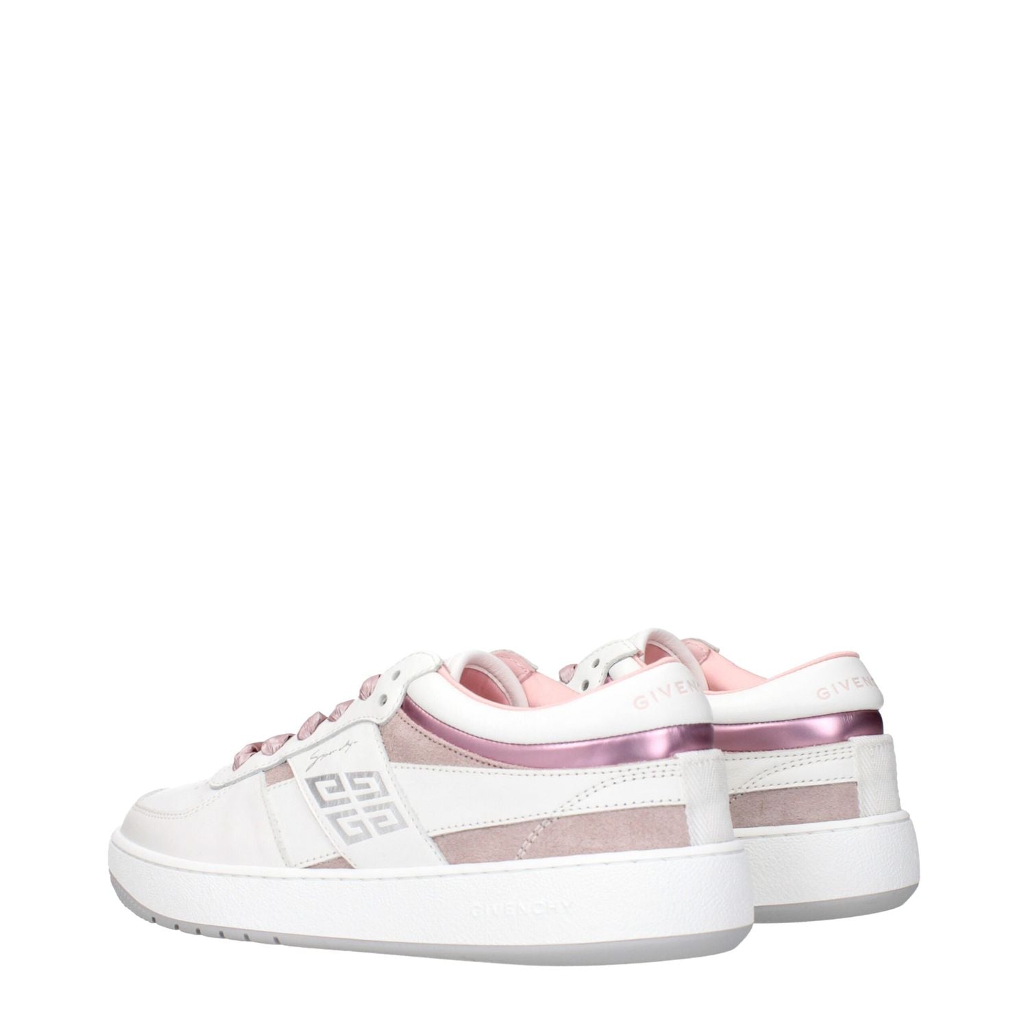 Givenchy White Leather Low Top Sneakers