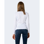 Armani Exchange White Cotton Long Sleeve