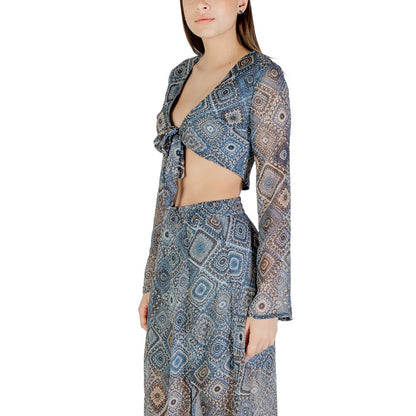 Only Blue Recycled Polyester Top