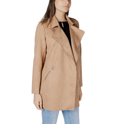 Street One Beige Polyester Trench Coat