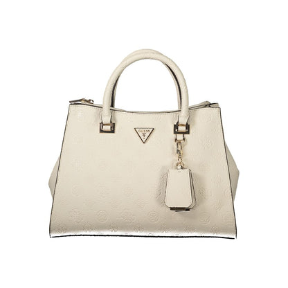 Guess Jeans Beige Polyethylene Women Handbag