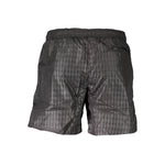 Karl Lagerfeld Black Polyester Swimwear - Medium sea boxer with two pockets, back pocket, briefs inside, and lace design.