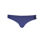 Karl Lagerfeld Blue Elastane Swimwear briefs with lined interior and contrasting details, featuring logo on side.