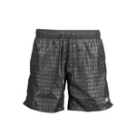 Karl Lagerfeld Black Polyester Swimwear, medium sea boxer with elastic waistband, pockets, and logo.
