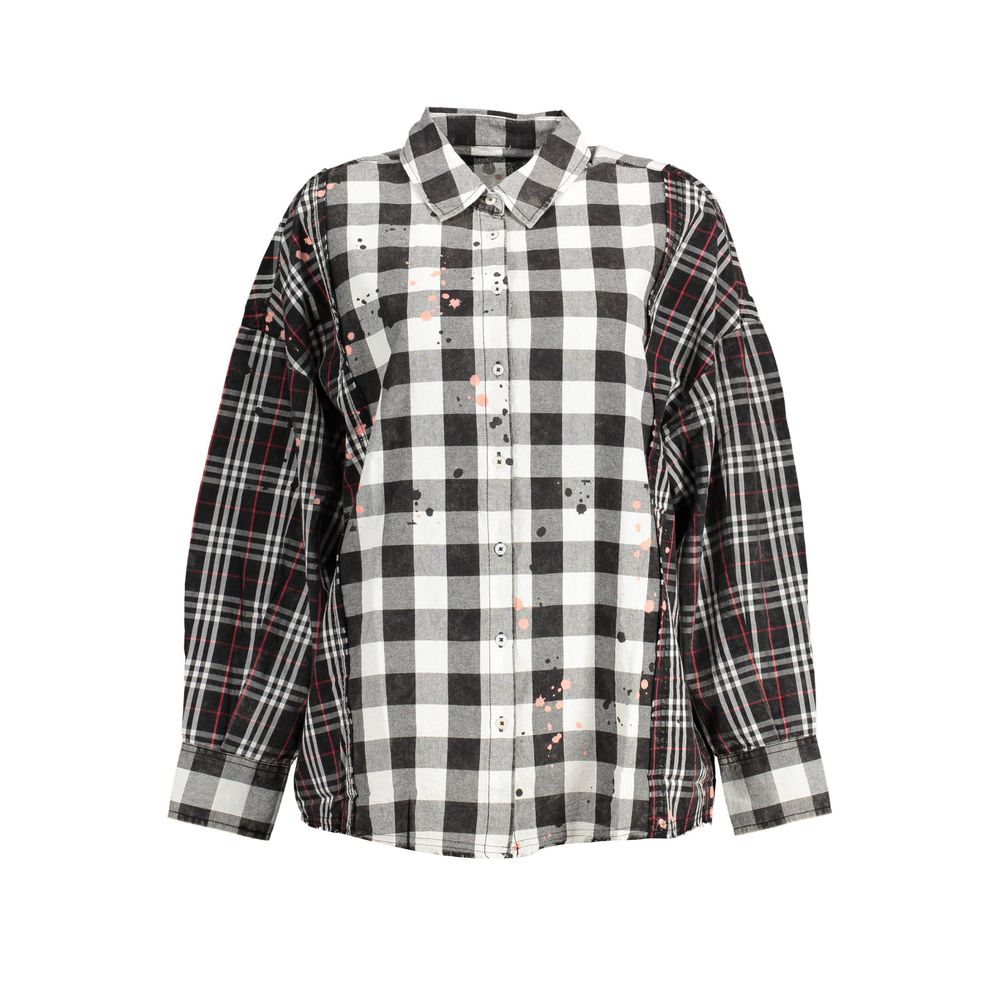 Desigual Black Cotton Shirt