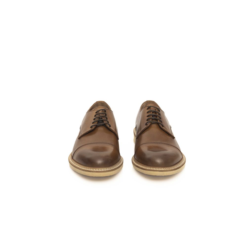 Cerruti 1881 Brown Calfskin Shoe