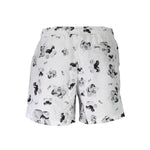 Karl Lagerfeld White Polyester Swimwear, medium swim boxer with 2 pockets, back pocket, and logo design.