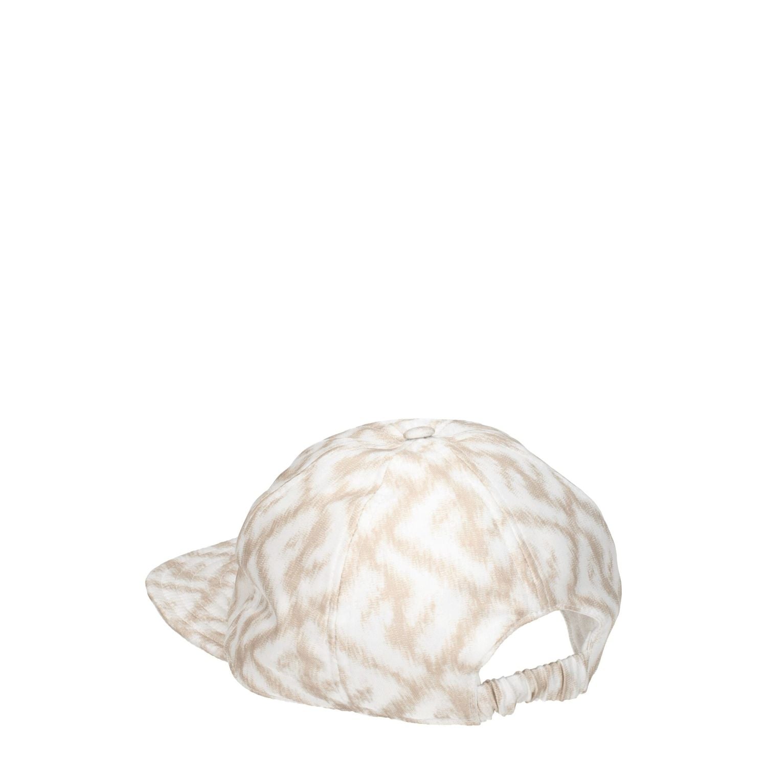 Fendi Beige Silk Cap (Baseball Hat)