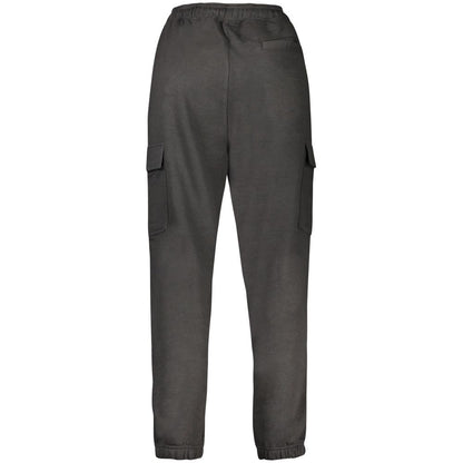 Fila Black Cotton Men Track Pant