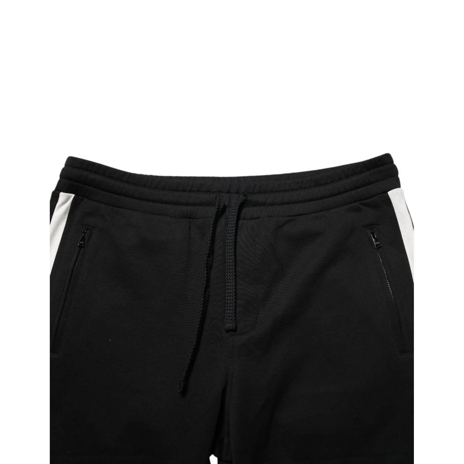 Dolce & Gabbana Black Cotton Jogger Sweatpants Trouser Pants