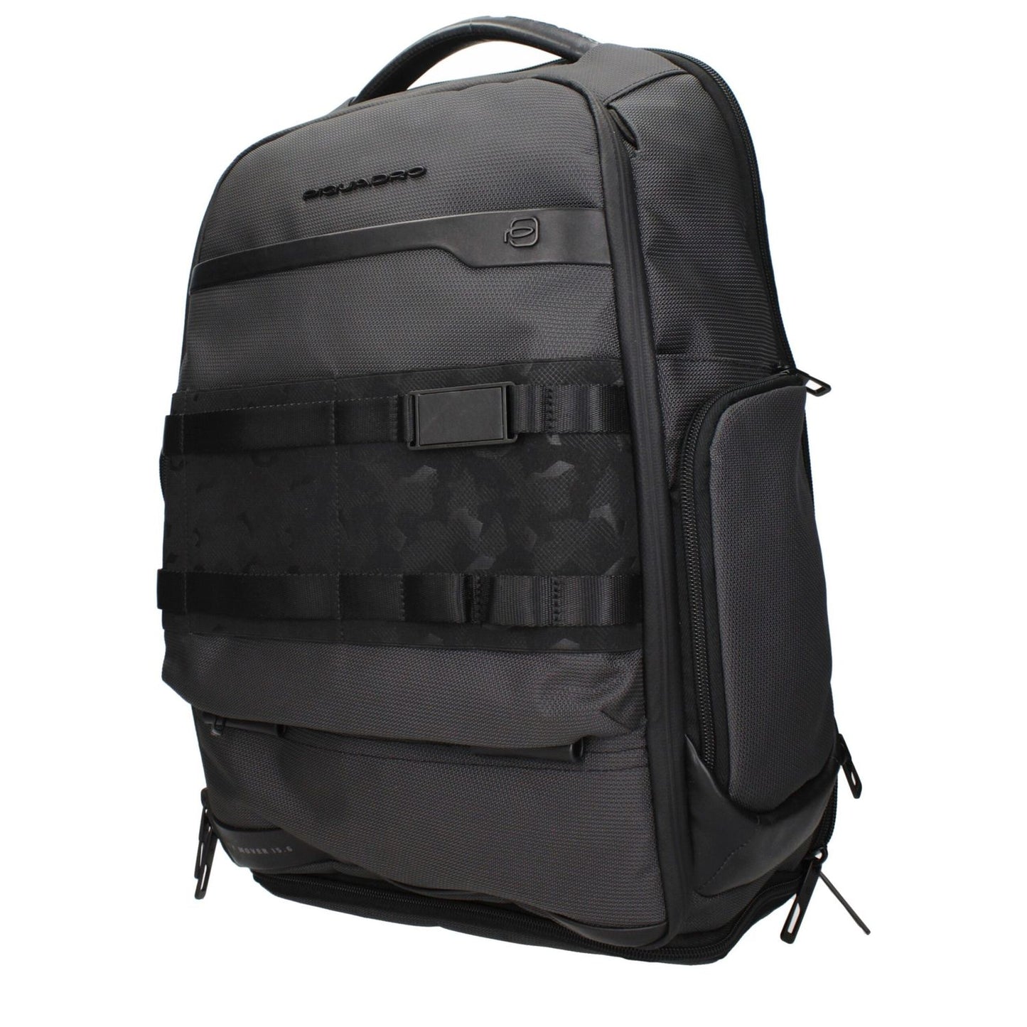 Piquadro Gray Fabric Backpack