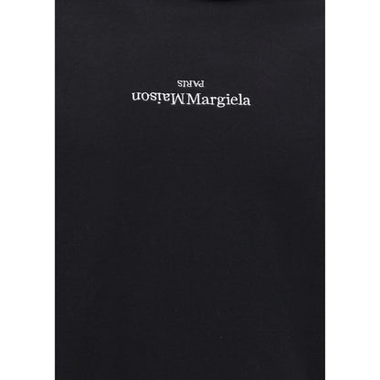Margiela Black Cotton Sweatshirt