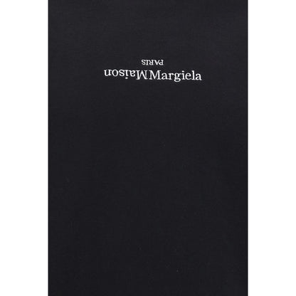 Margiela Black Cotton Sweatshirt