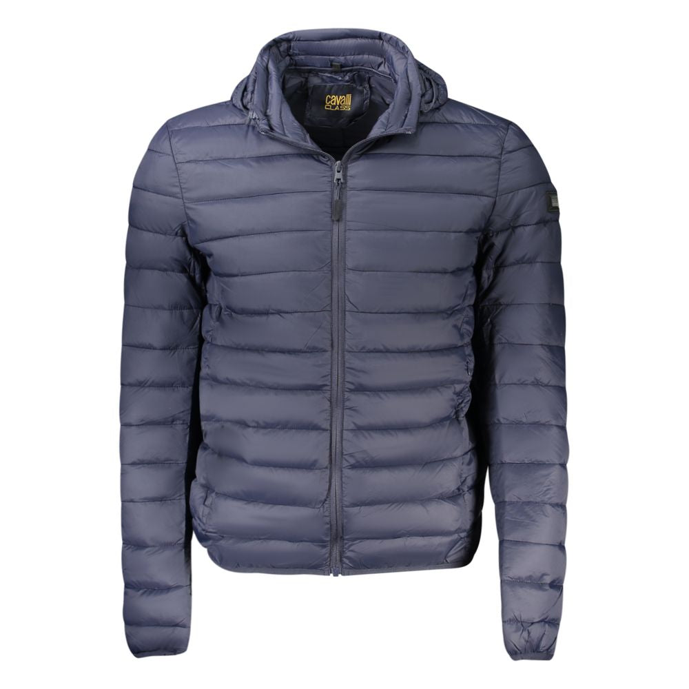 Cavalli Class Blue Polyester Jackets & Coat