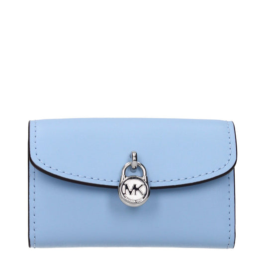 Michael Kors Light Blue Leather Wallet 1728,75667636384,Accessories,Light Blue,Michael Kors,New with tags,Wallets - Accessories,Wallets - Wallets - Accessories,Women