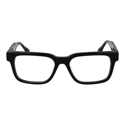 Black Trussardi Black Acetate Glasses (Frames) unisex full-rim with demo lenses and acetate material, size 53-17-145.