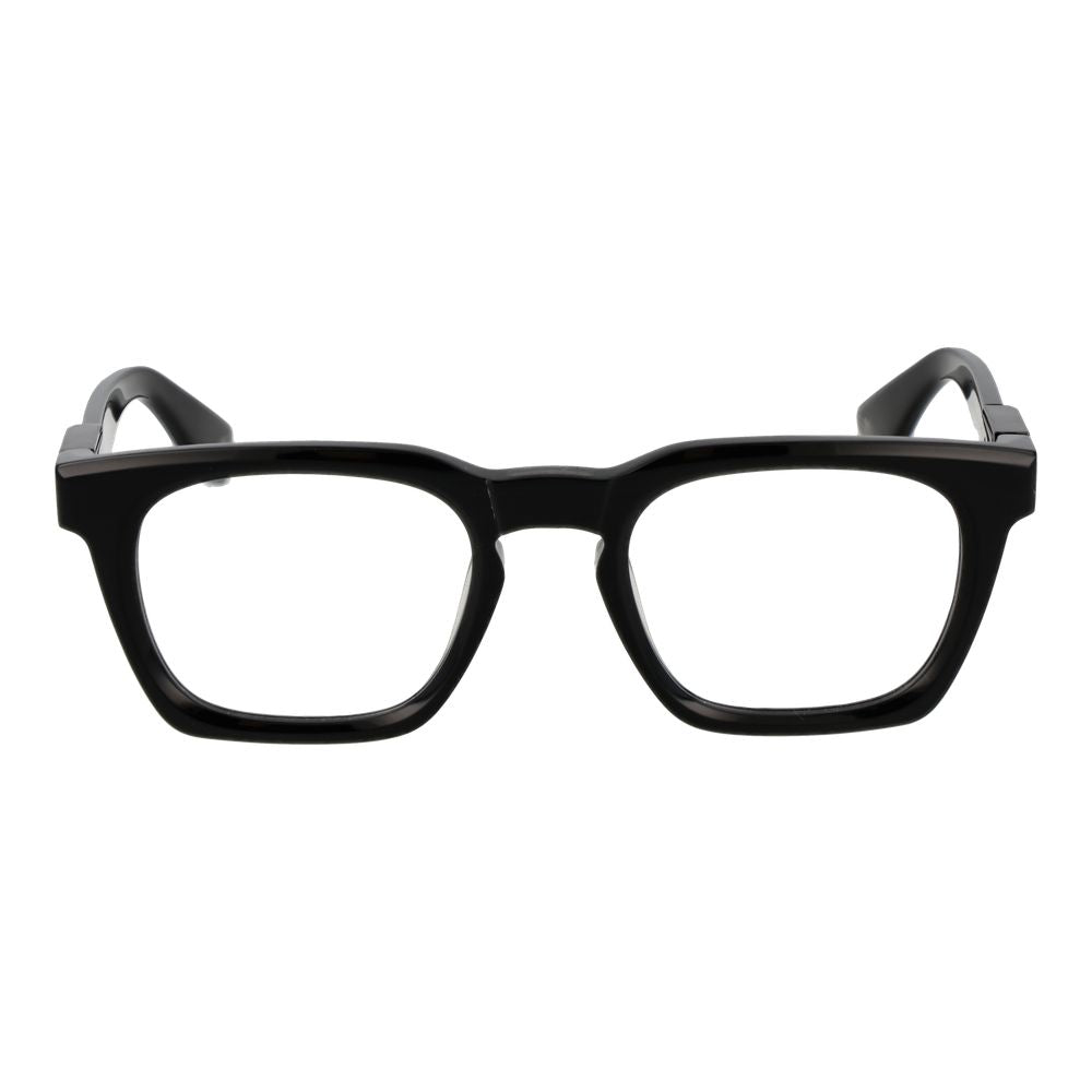Police Black Cellulose Acetate Glasses (Frames)