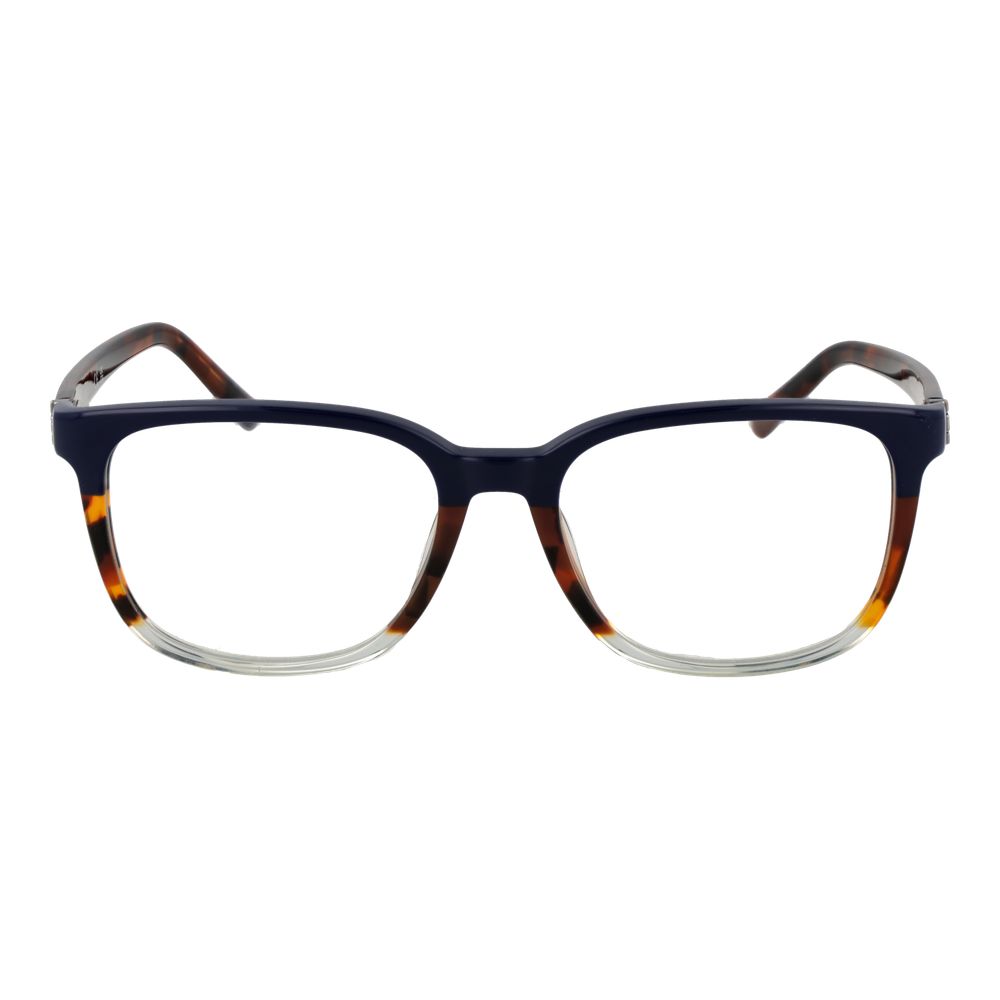 Guess Multicolor Acetate Glasses (Frames) for men in full-rim style, rectangle shape with demo lenses, frame width 145mm, spring hinge included.