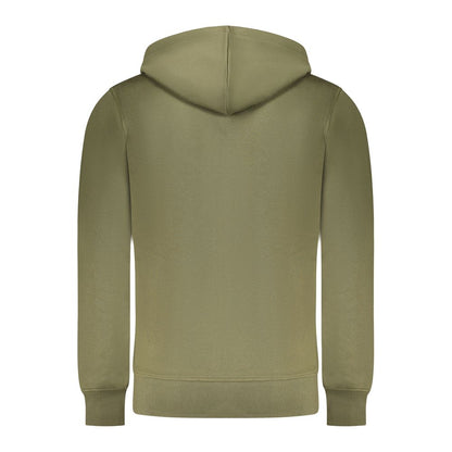 Rifle Green Cotton Men Sweater