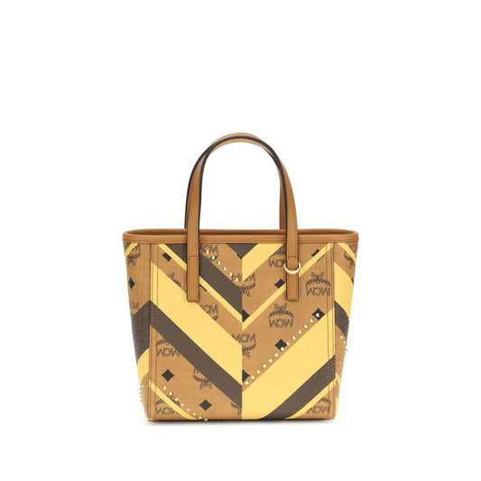 MCM Multicolor Fabric Shoulder Bag