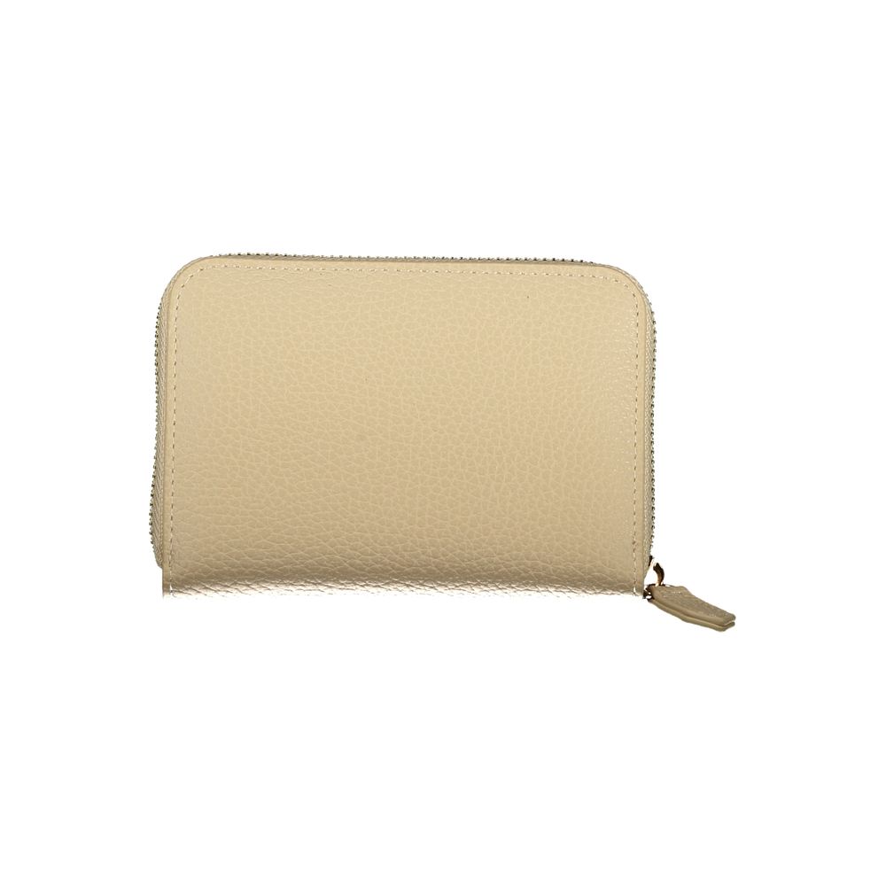 Valentino Beige Polyethylene Wallet