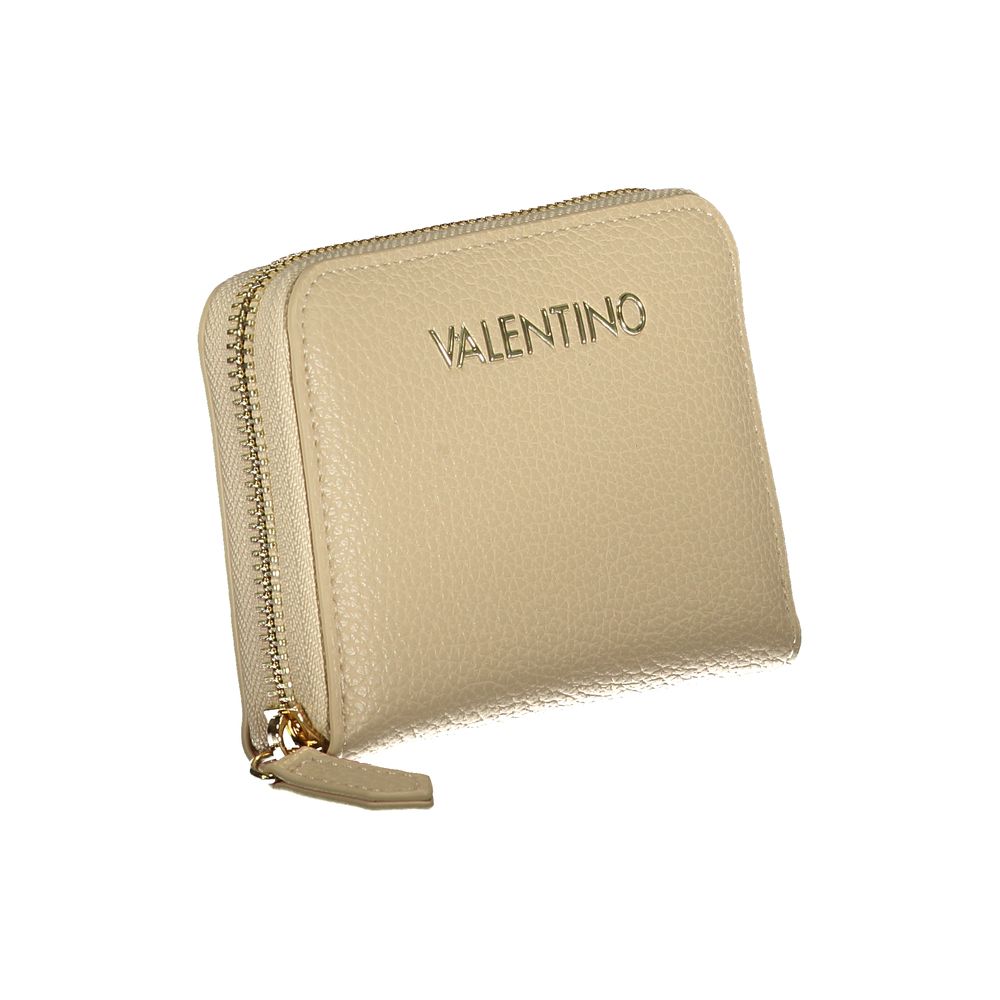Valentino Beige Polyethylene Wallet