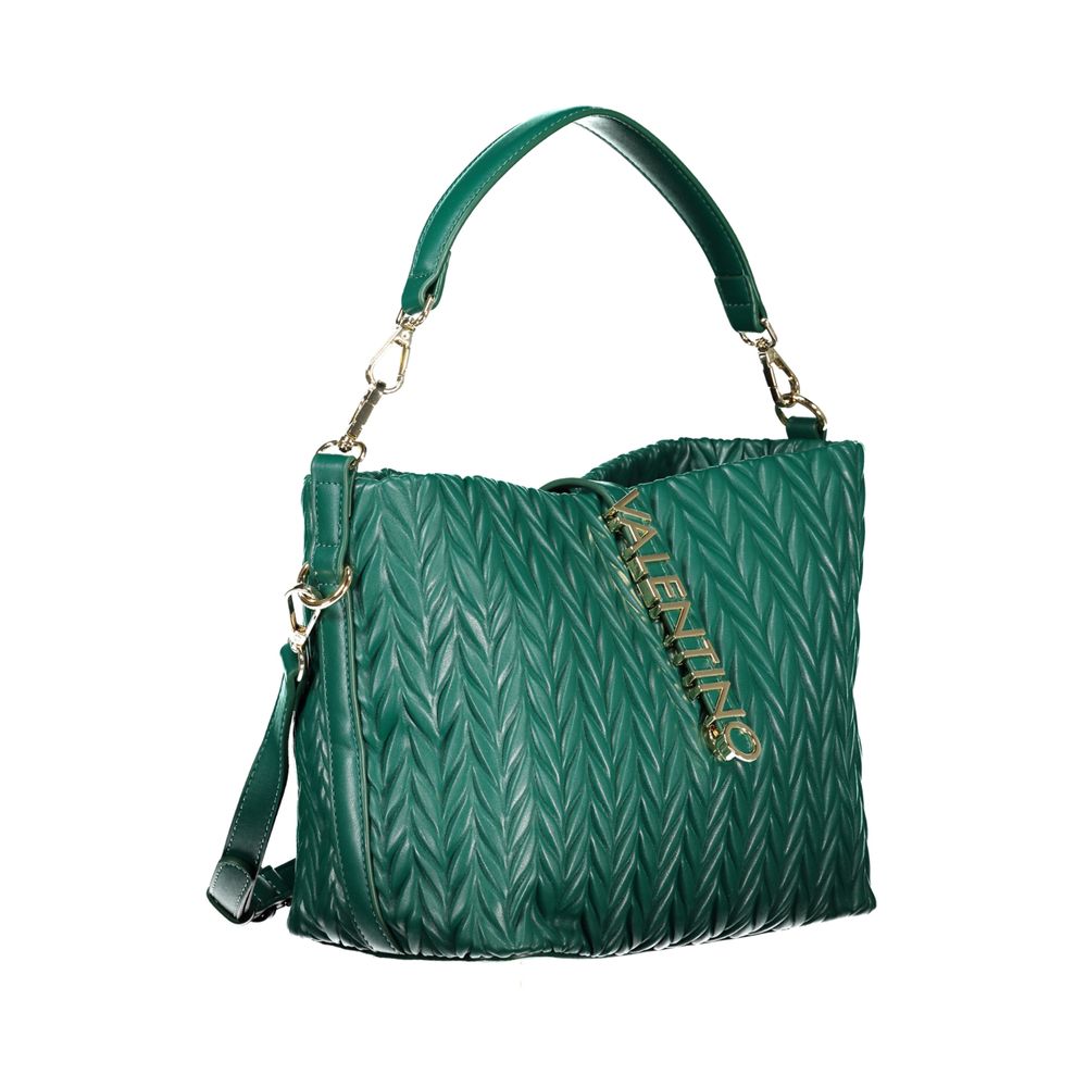 Valentino Verde Polyurethane Women's Bag with Adjustable Shoulder Strap