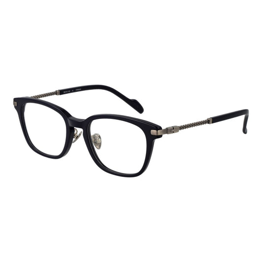 Yohji Yamamoto Blue Metal & Plastic Glasses (Frames) unisex rectangle full-rim design