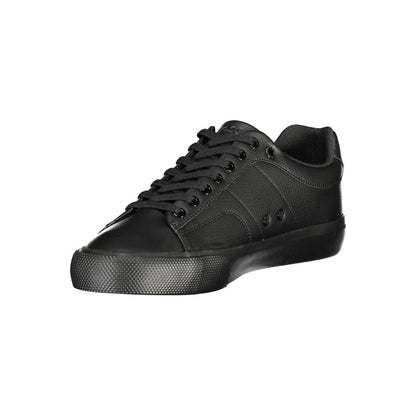 Hugo Boss Black Polyurethane Men Sneaker
