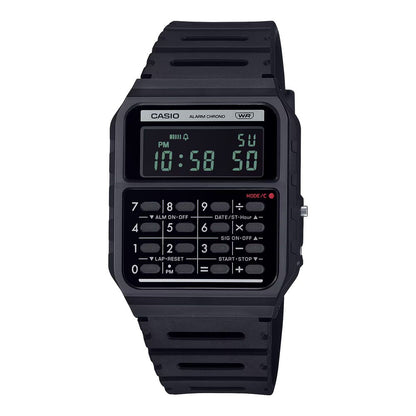 Casio Black Resin Digital Watch
