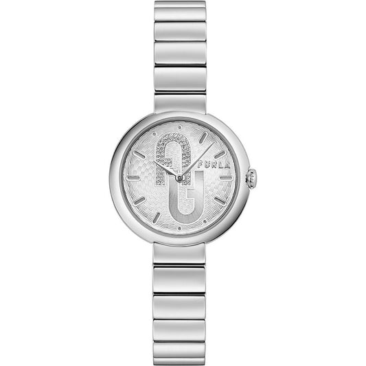 Furla Gray Stainless Steel Dress Watch 1728,67434610848,Accessories,Dress Watches - Watches - Accessories,Furla,Gray,New with tags,Watches - Accessories,Women