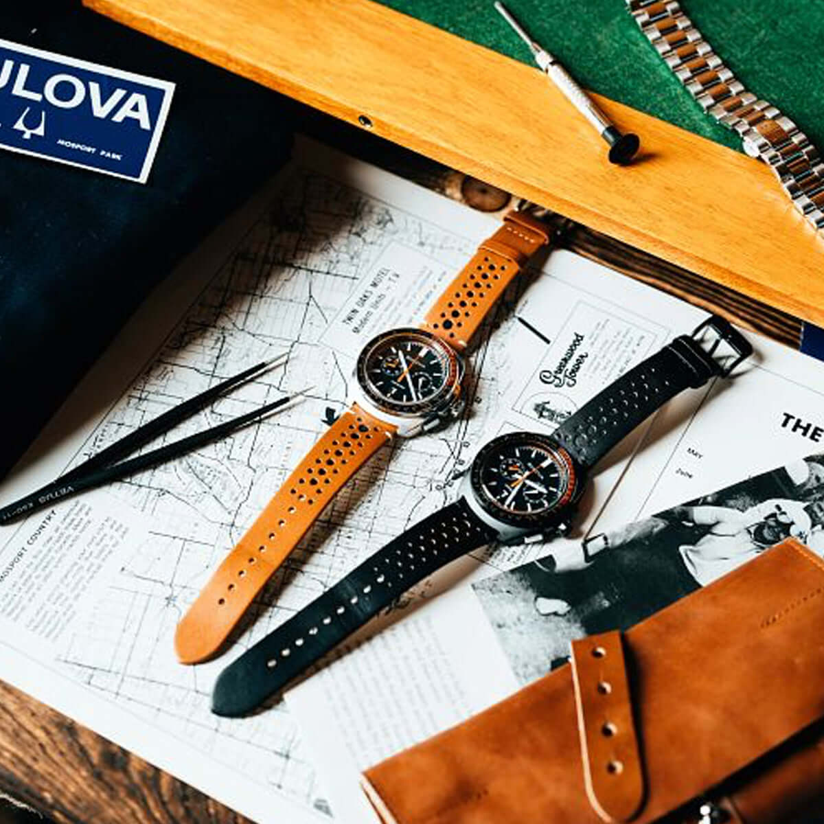 BULOVA Mod. RACER WATCHES