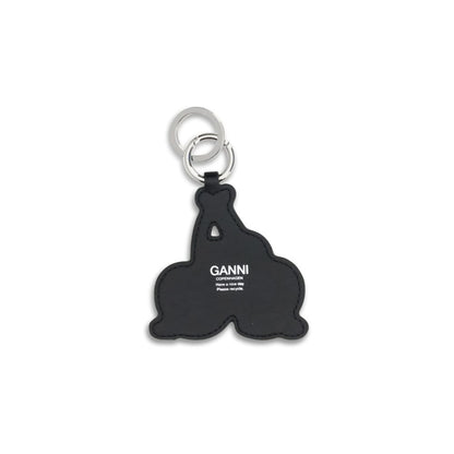 Ganni Multicolor Recycled Leather Keychain