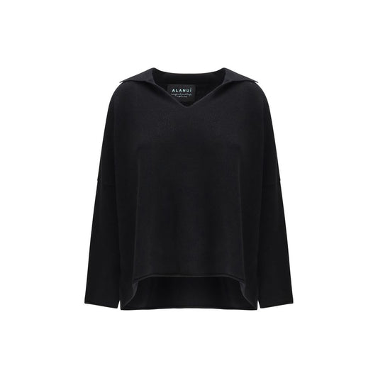 Alanui Black Cashmere Sweatshirt