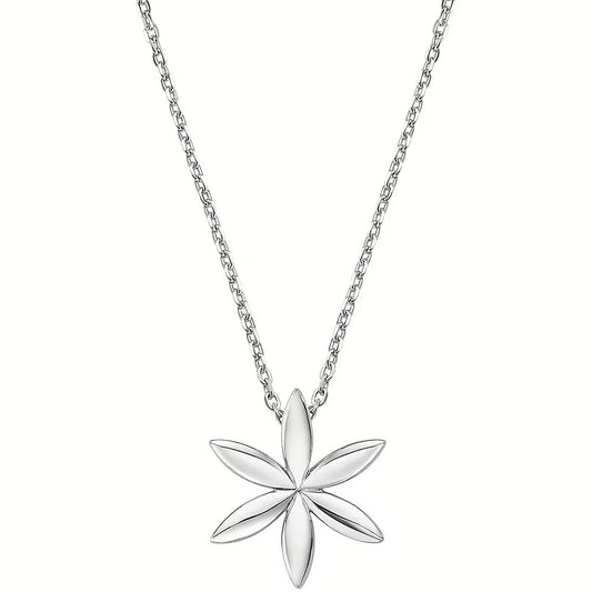 AMEN JEWELRY Mod. CLFLLIB3 necklace with star-shaped pendant on silver chain
