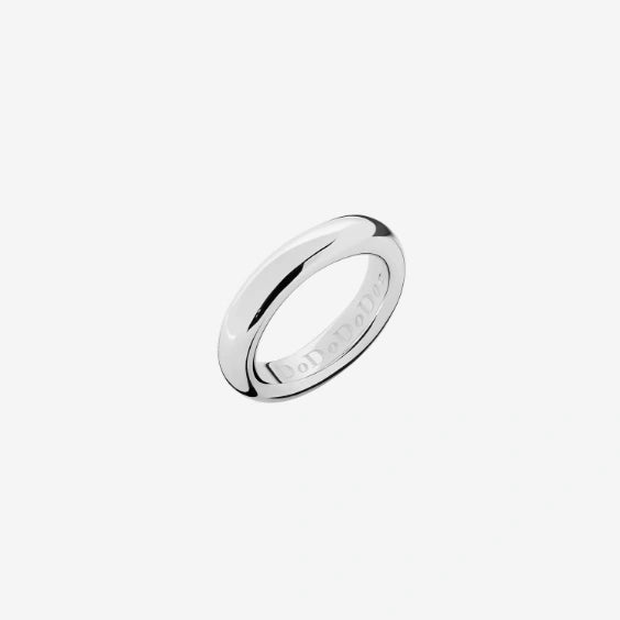ANELLI DODO MOD. DAB6004IRREG000AG54 silver ring on white background