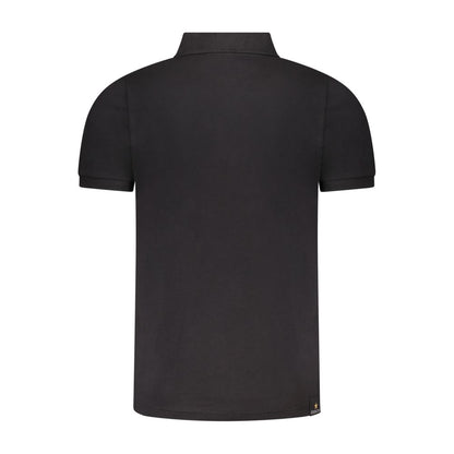 Accademia Militare Black Cotton Men's Polo Shirt