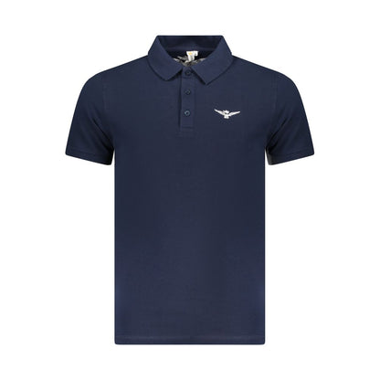 Accademia Militare Blu Cotton Mens Polo