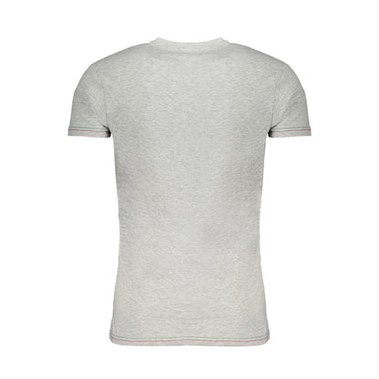 Aeronautica Militare Brown Cotton Men T-Shirt