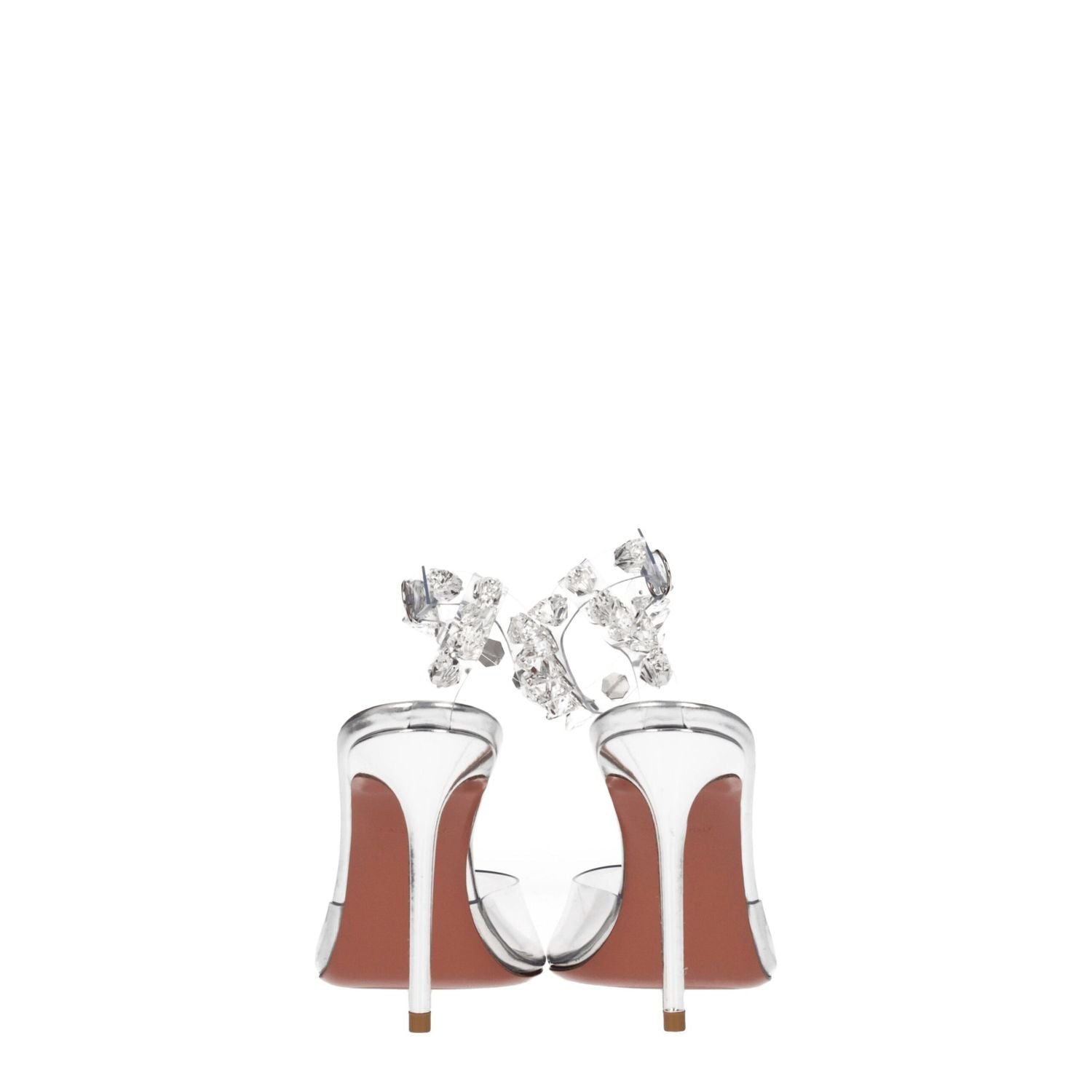 Amina Muaddi Transparent Pvc High Heel Pumps