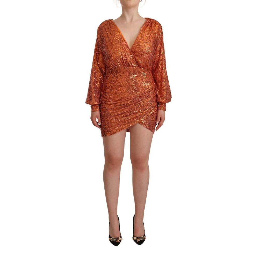Aniye By Orange Polyester Cocktail Dress