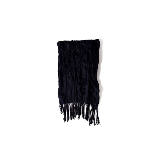 Antony Morato Black Polyester Scarf ANMO-14637700009