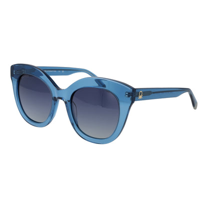 BENETTON MOD. BE5090 53649 blue lady sunglasses, stylish eyewear for women.