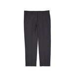 BLANCA VITA Cropped Trousers for women, made of 12% elastane and 88% polyester, with pockets and belt loops, in black.