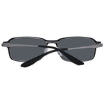 BMW Gray Men Glasses Frame with full-rim titanium design, polarized grey lenses, and branded case.